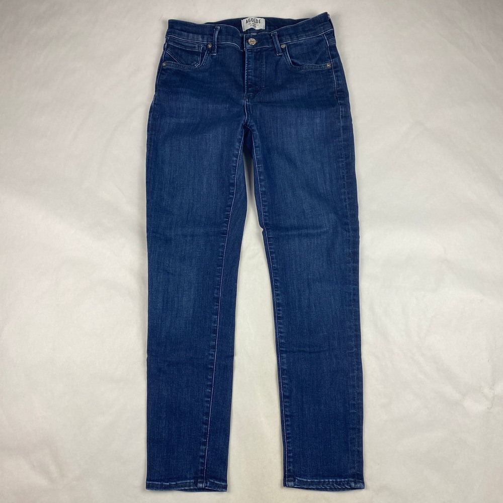 Agolde Jeans Women's Size 26 High Rise Skinny Crop Blue